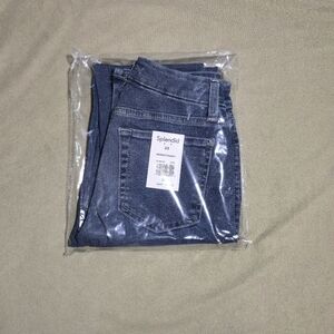 Splendid Midrise Straight Leg Jeans